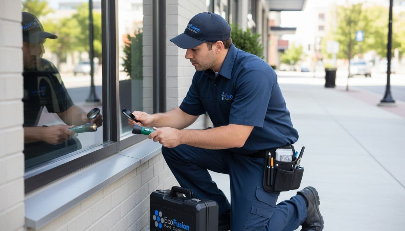 Pest inspection in Teaneck, NJ Commercial area